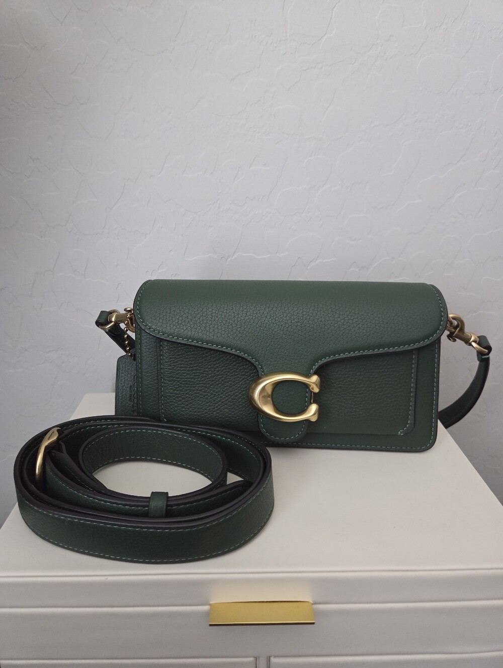 Coach Tabby 20 Bag Green - Picture 8 of 9